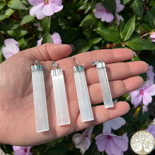 Pingente de Selenita