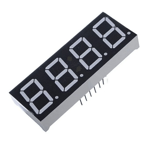 Display 7 Segmentos (4 Dígitos) Anodo Comum