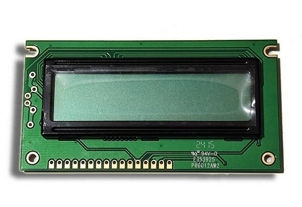 Display LCD 16x2 Backlight Verde - FECC1602E-RNNGBW-66LE