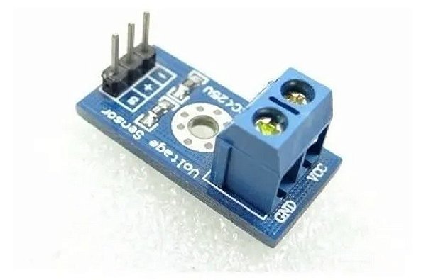 Sensor de Tensão de 0 a 25 VDC (Pacote com 2 peças)