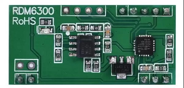 Leitor de Cartão RFID RDM6300-125khz - Serial TTL