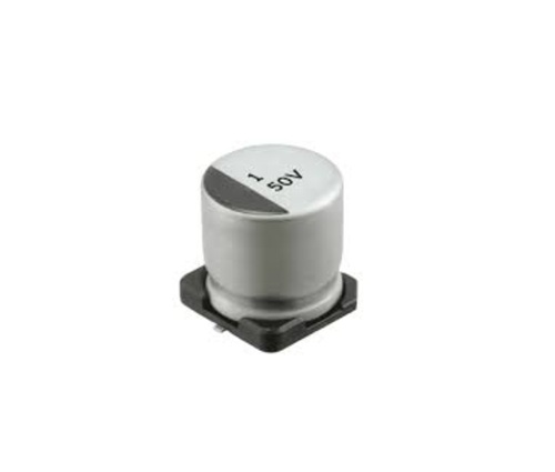 Capacitor Eletrolítico 1uF x 50V SMD  - (Pacote com 14 Peças)