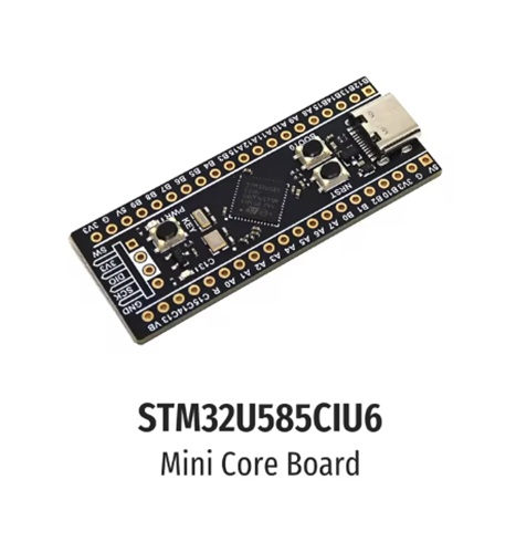Módulo Microcontrolador STM32U585CIU6