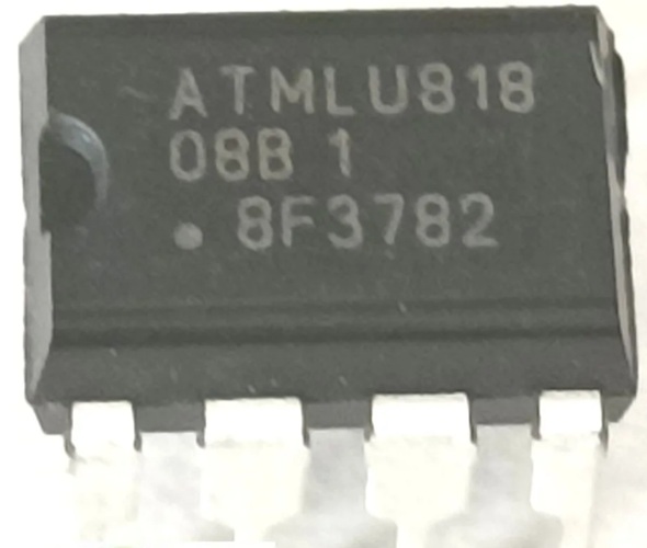 Circuito Integrado ATMLU818-8B (24C08B-PU - Memória EEPROM) - Pacote 4 unidades
