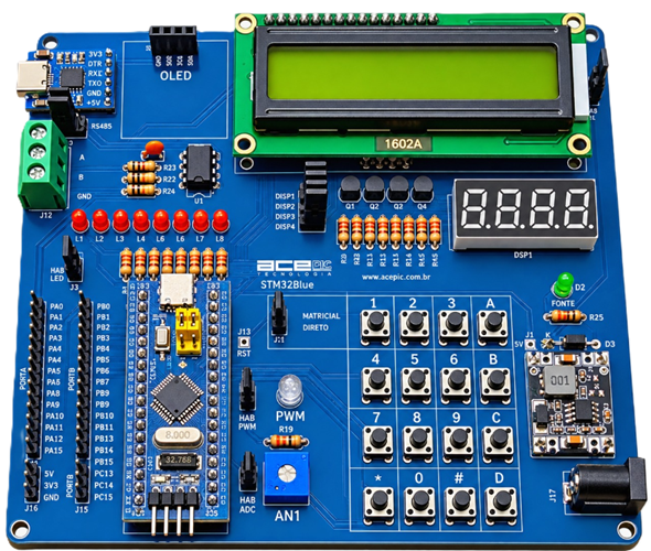 ACEPIC STM32 BLUE (STM32F103C8T6)