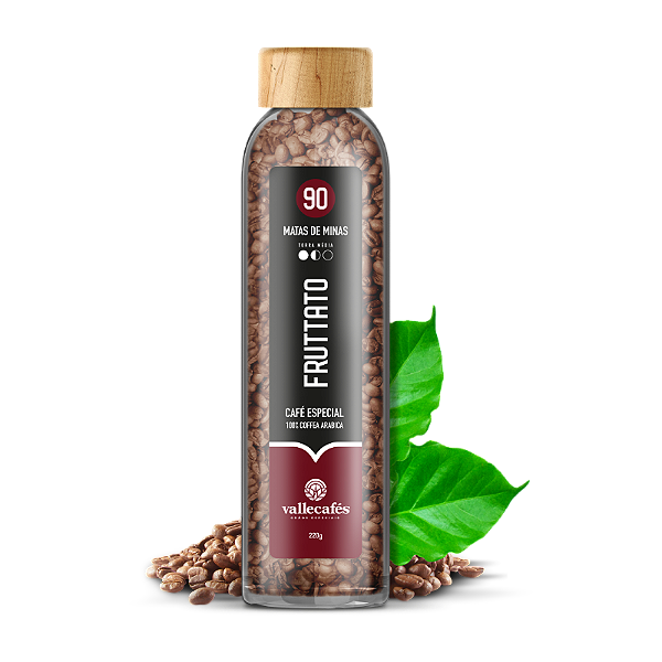 Café Especial Fruttato 90 Pontos - Garrafa 220g