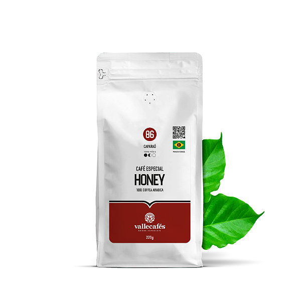 Café Especial Honey 86 Pontos - Pacote 220g