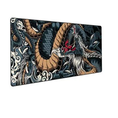 MOUSEPAD 900X400 DRAGÃO AZUL