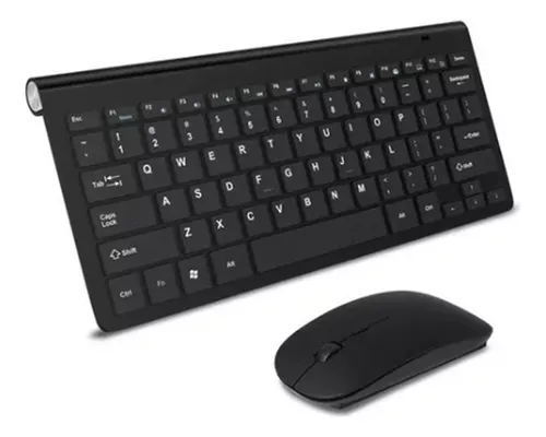TECLADO E MOUSE SEM FIO H MASTON A PROVA DE AGUA PRETO JP102