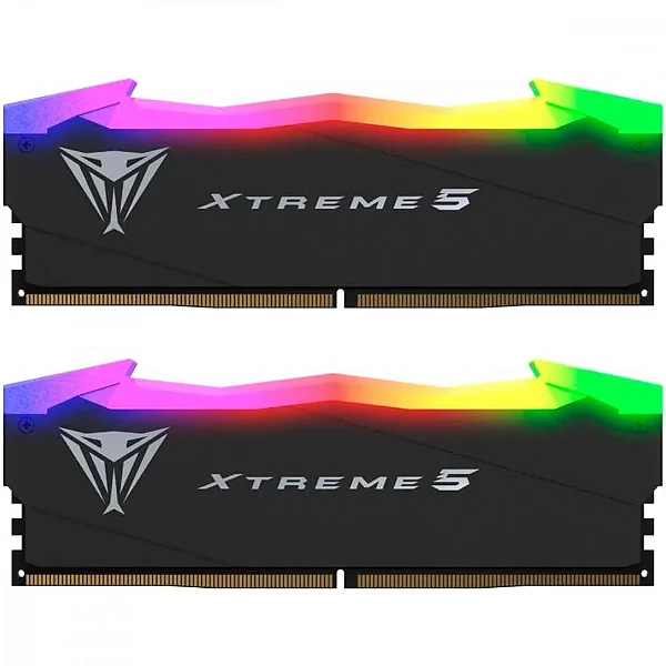 Memória Patriot Viper Xtreme 5 32GB 2X16GB 7600MHz DDR5 RGB CL36 - PVXR532G76C36K