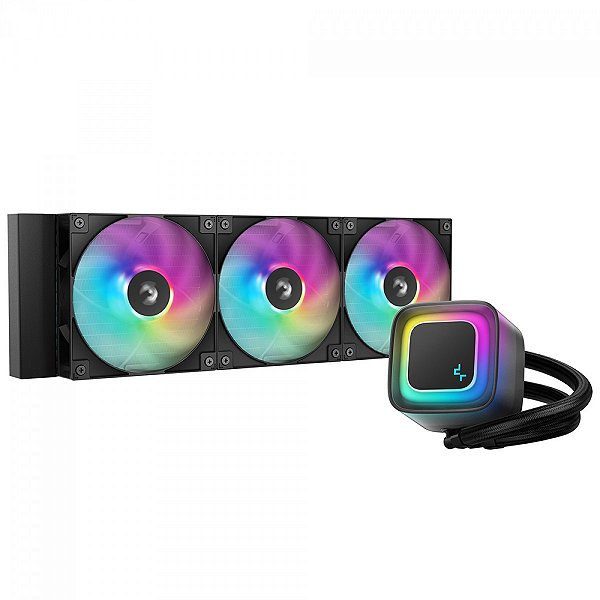 WATER COOLER 360MM LE360 V2 PRETO RGB R LE360-BKAMMC-G-2