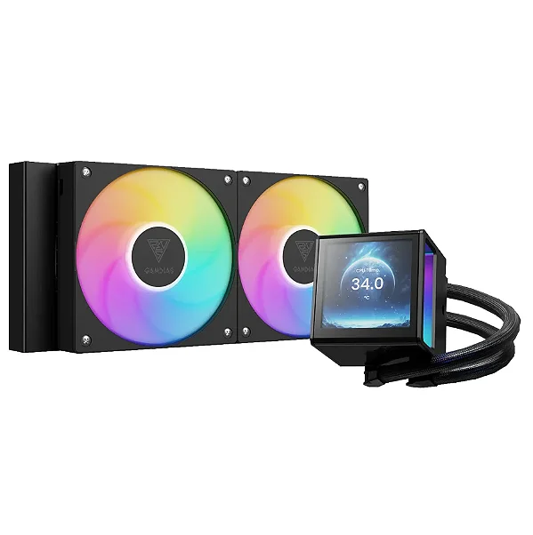 WATER COOLER GAMDIAS CHIONE P5-240  PRETO