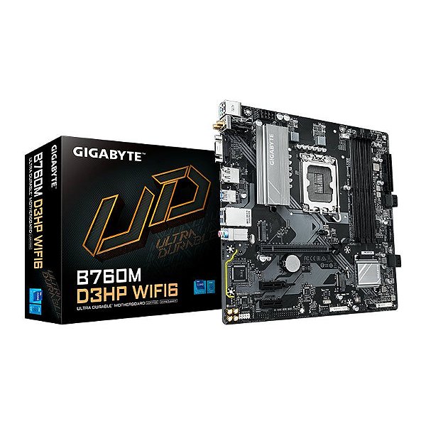 PLACA MAE GIGABYTE B760M D3HP WIFI6 1.0 DDR5 LGA1700
