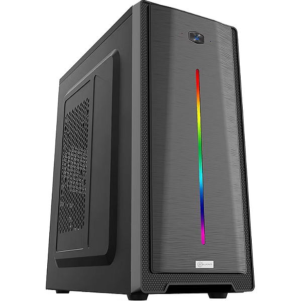 GABINETE GAMER KALKAN VELD LITE PRETO S/FAN KLK071