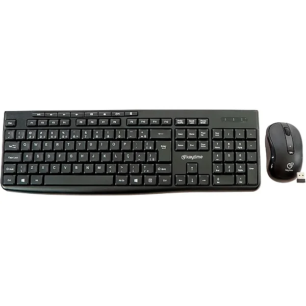 COMBO KEYTIME TECLADO + MOUSE SMATHINK PRETO KYT00014