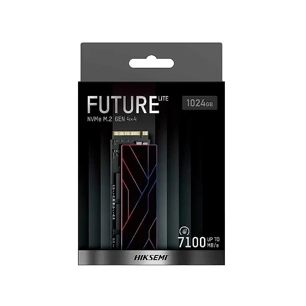 SSD Hiksemi Future Lite, 1024GB, M.2 2280, Pcie 4.0 7100 leitura