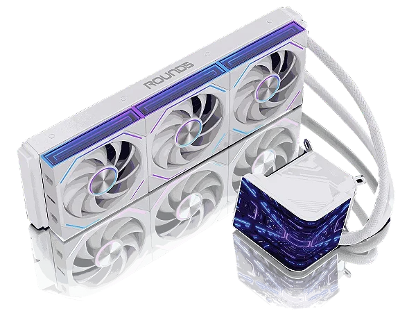 WATER COOLER 360MM HORIZON BRANCO ROUND5