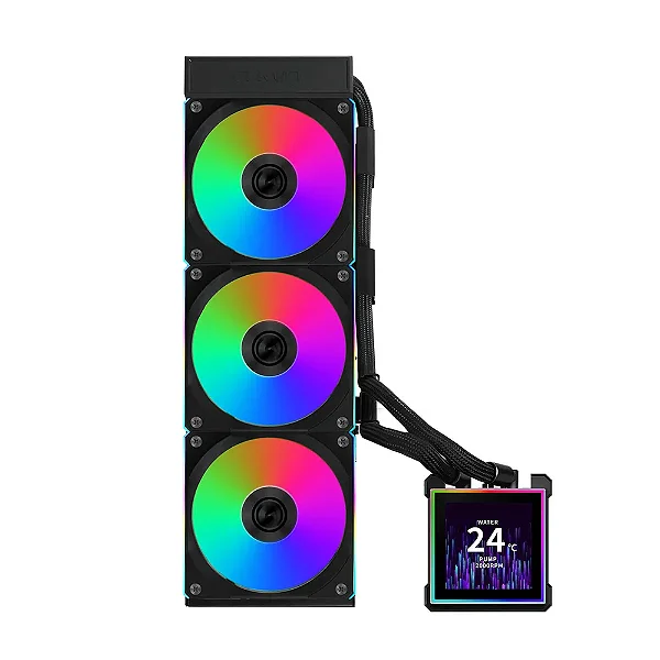WATER COOLER HYDROSHIFT II LCD-S 360CL GHS2LCDS36CB PRETO