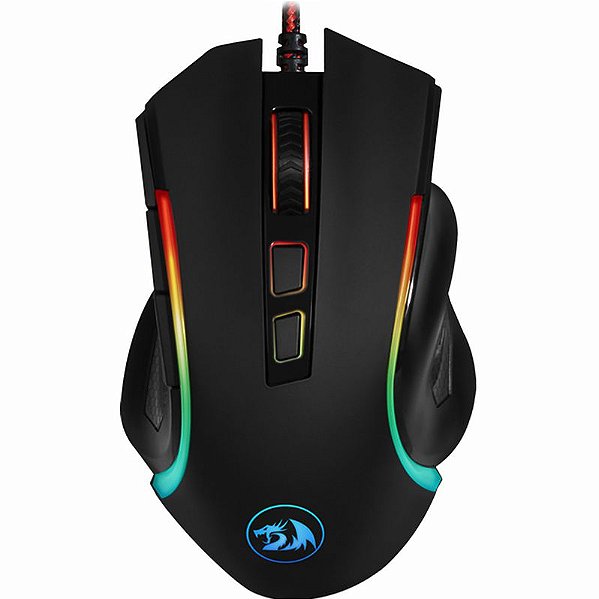 Mouse Gamer Redragon Griffin M607 RGB 7200DPI