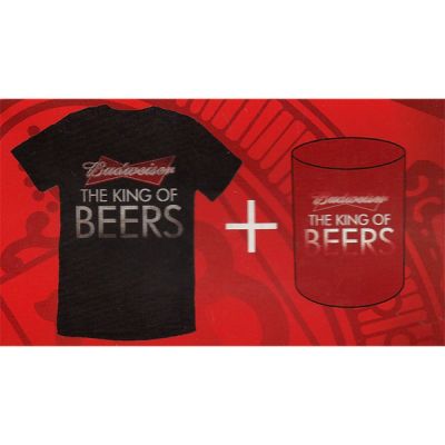 Camiseta Budweiser + Porta Lata