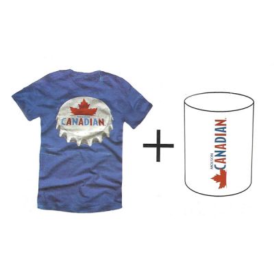 Camiseta Molson Canadian + Porta Lata