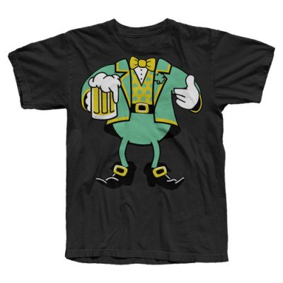 Camiseta Leprechaun (Preta)