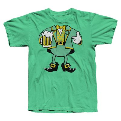 Camiseta Leprechaun (Verde)