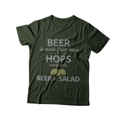 Camiseta Beer Salad (Verde)