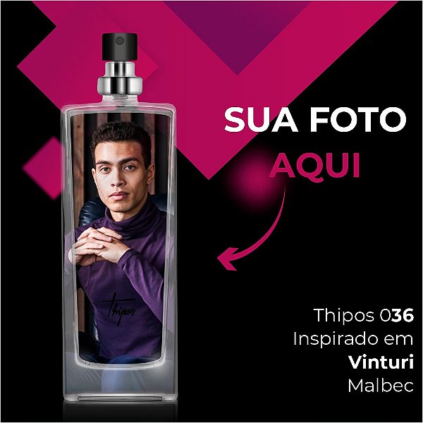 036 - Malbec (55ml) - Com sua Foto