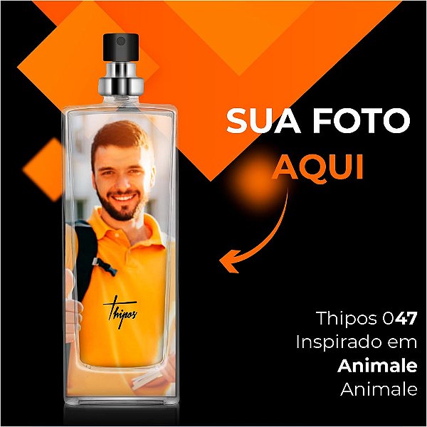 047 - Animale (55ml) - Com sua Foto",