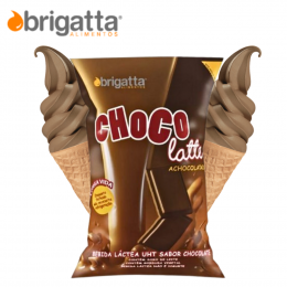 (Retirada na Loja) Bebida Láctea UHT Chocolatte 2L - Caixa c/10 Und - Brigatta