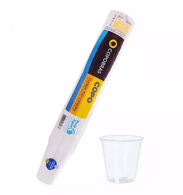 Copo Plástico 150ml Transparente PP