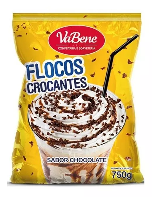 Flocos Crocantes De Chocolate Vabene 750g