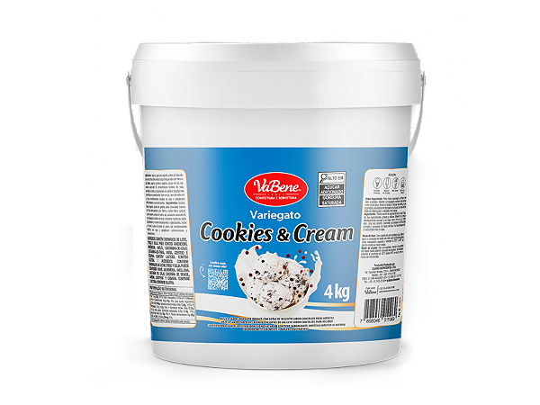 Variegato Cookies & Cream - 4KG - Vabene