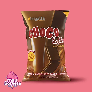 Bebida Láctea UHT Chocolate 2Lt Caixa c/02 und - Brigatta