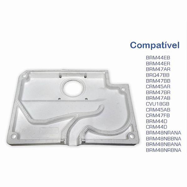 Capa Traseira Isopor Geladeira Brastemp Consul BRM/CRM