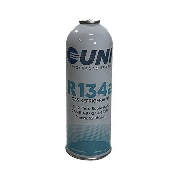 Gas R134A Lata 750G Uni lata