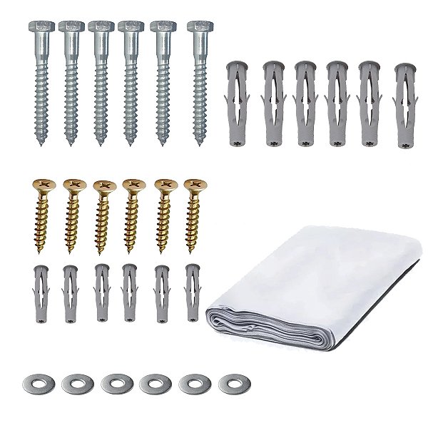Kit fixação Ar condicionado 7000 a 12000 Btus