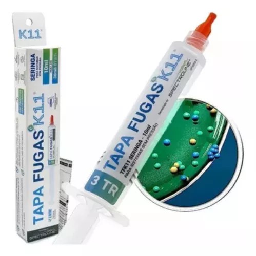 Tapa Fugas K11 10ml Dose Única 3tr Para Até 36000 Btus