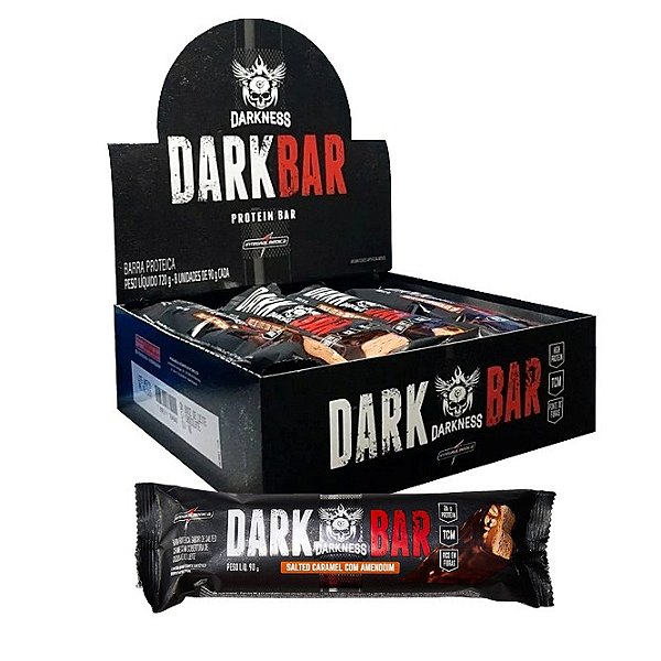Dark Bar - Diversos Sabores - Cx com 8 Unid - Barra de Proteína - Darkness