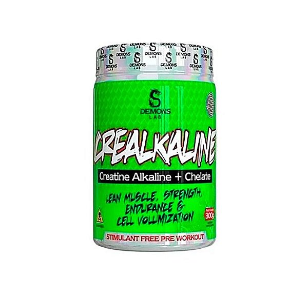 Crealkaline Creatine Alkaline + Chelate 300g - Pre Workout Demons Lab