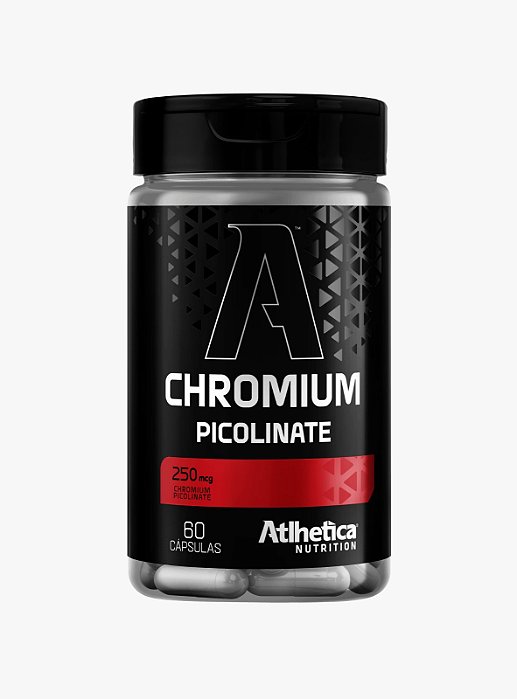 Chromium Picolinate 250 mcg - 60 Cápsulas - Atlhetica