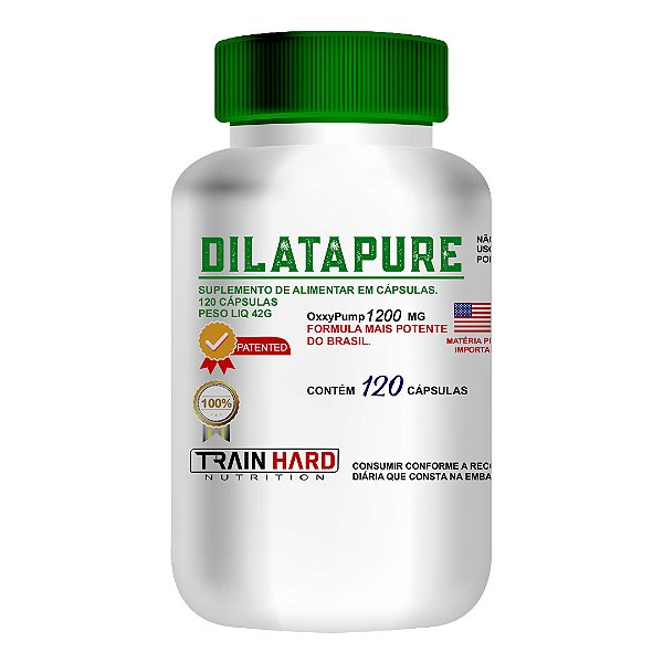 Dilatapure 1200mg de OxxyPump C/120 Cps - Train Hard Nutrition