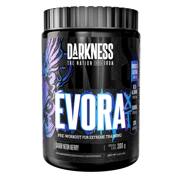 Évora XT c/ cafeína 300g Pré Treino Integralmedica - Darkness