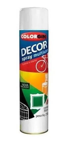 SPRAY BRANCO BRILHO COLORGIN