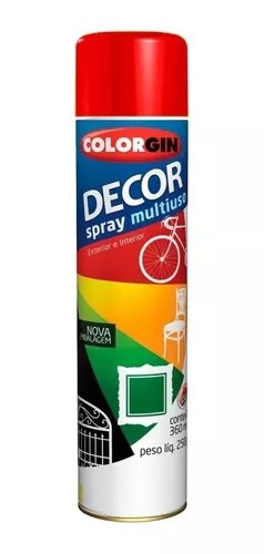 SPRAY VERMELHO COLORGIN