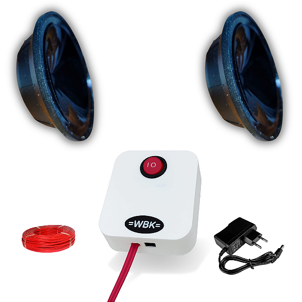 Repelente  Pombo Pardal Maritaca Ave Ratos  Potente  Eletrônico 2 pontos