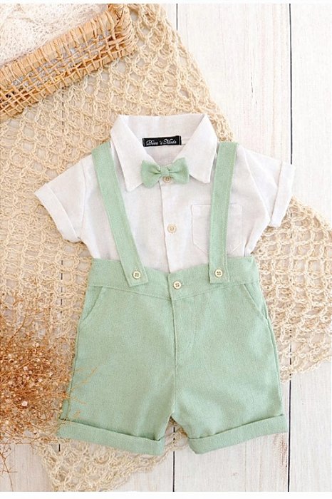 Look Joaquim Verde Menta – Body branco