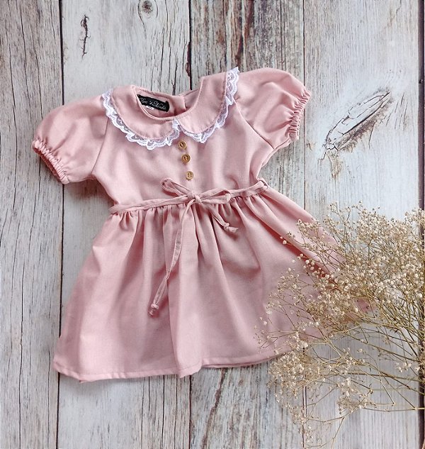 Vestido Amanhecer rosa