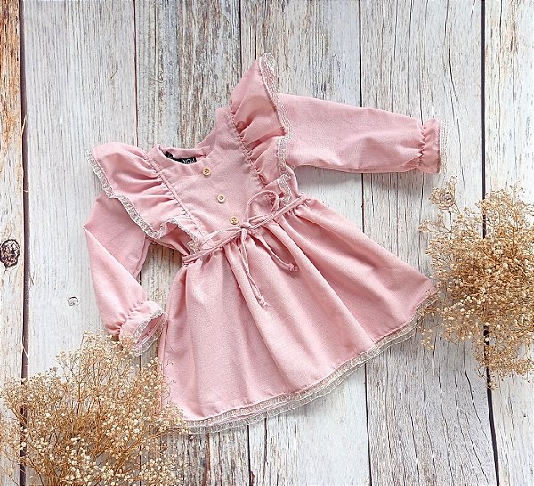 Vestido Luna rosa